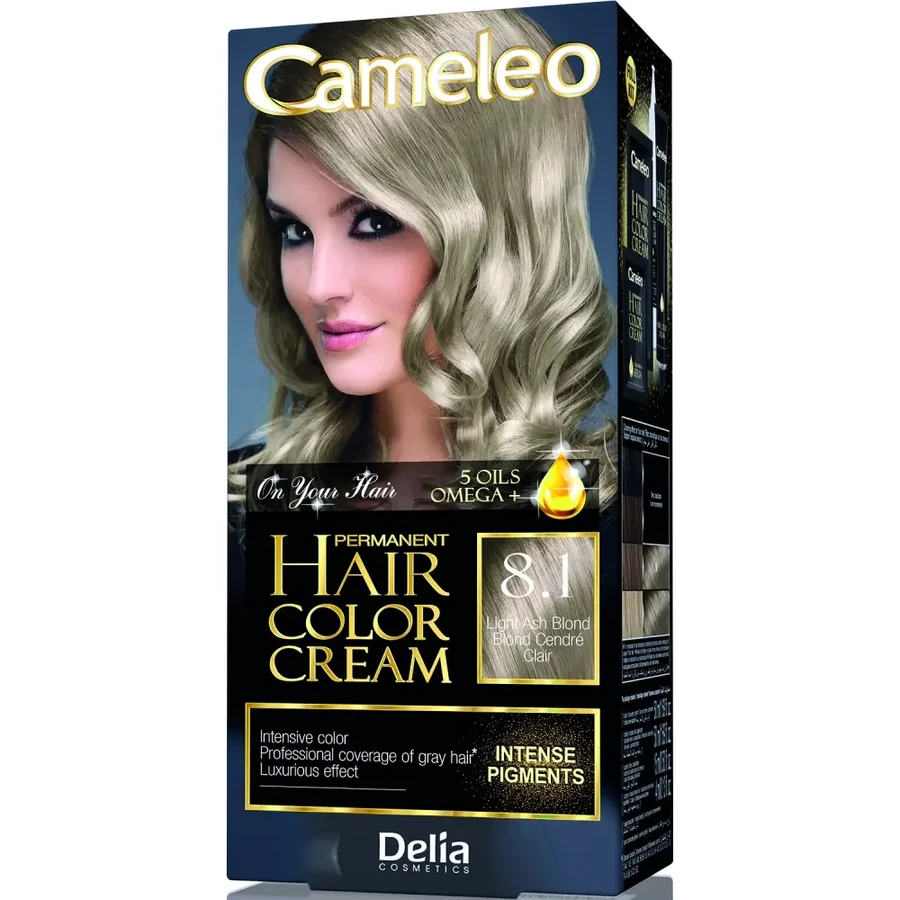 Фарба для волосся Delia Cameleo Hair Color Cream Light Ash Blond світло-попелястий блондин 50 мл