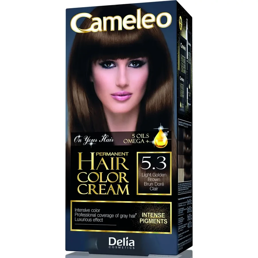 Фарба для волосся Delia Cameleo Hair Color Cream Light Golden Brown світла золотисто-коричнева 50 мл