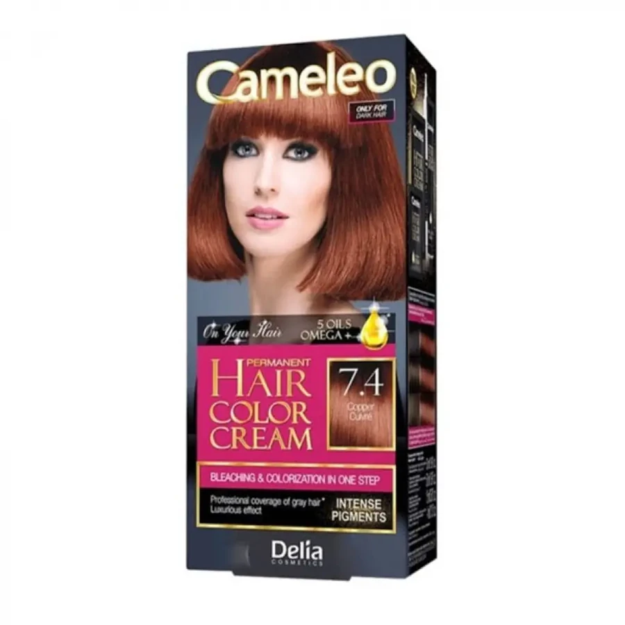Фарба для волосся Delia Cameleo Hair Color Cream Copper мідний 50 мл