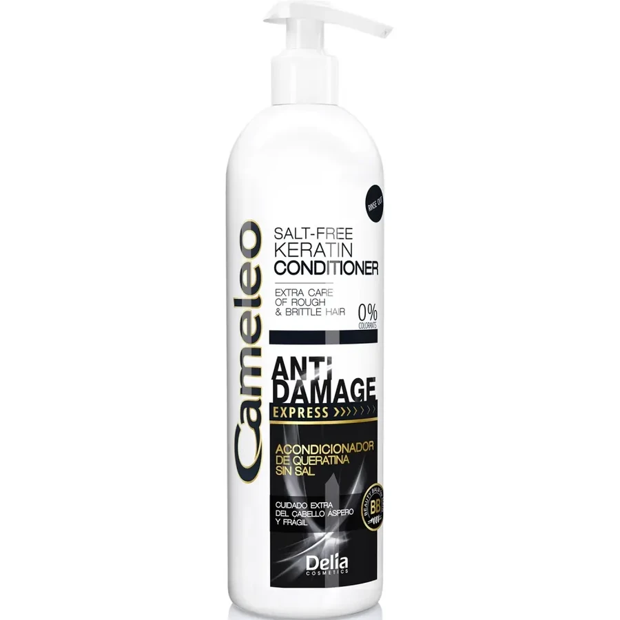 Кератиновий кондиціонер реконструкція волосся Delia Cameleo Conditioner Anti Damage 500 мл