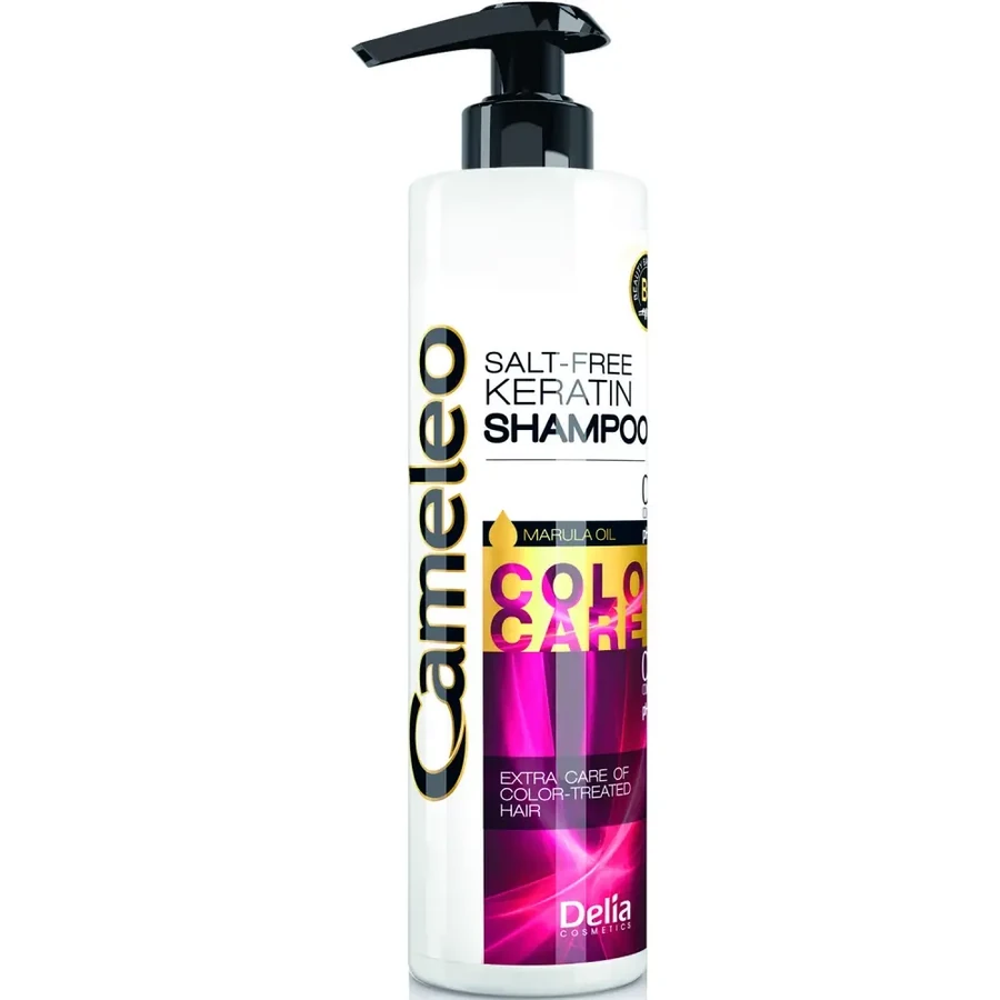 Кератиновий шампунь Захист кольору Delia Cameleo Keratin Shampoo Color Care 500 мл