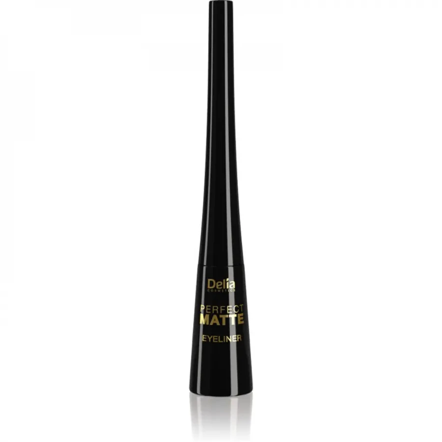 Рідка матова підводка для очей Delia Perfect Matte Eyeliner Brown коричнева 4 мл