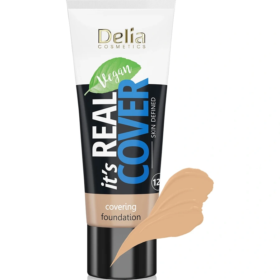 Тональний крем Delia Real Cover Tonal Cream №206 Honey мед 30 мл
