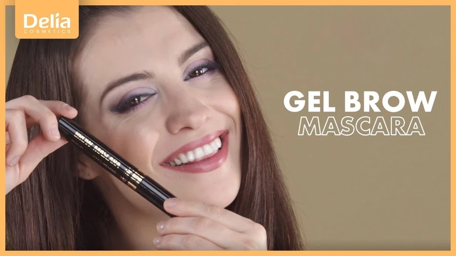 Туш для брів Delia Brow Mascara Shape Master №02 Brown коричневий 11 мл