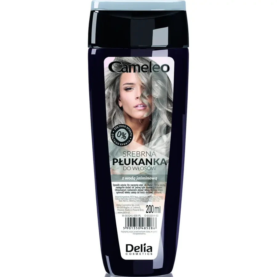 Відтінковий ополіскувач для волосся Delia Cameleo Hair Colouring Toner Silver сріблястий 200 мл