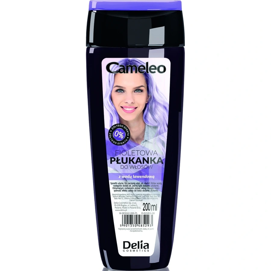 Відтінковий ополіскувач для волосся Delia Cameleo Hair Colouring Toner Violet фіолетовий 200 мл