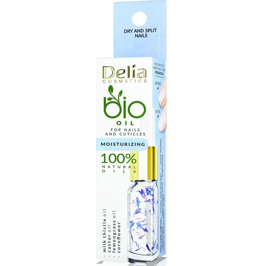 Зволожуюча олія для нігтів та кутикули Delia Cosmetics Bio Nail Oil 11 мл