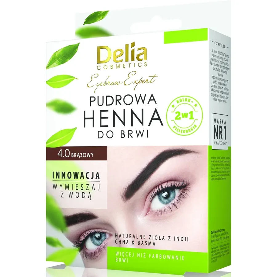 Опис тимчасово відсутній Delia Powder Henna for Eyebrows Brown 4 мл