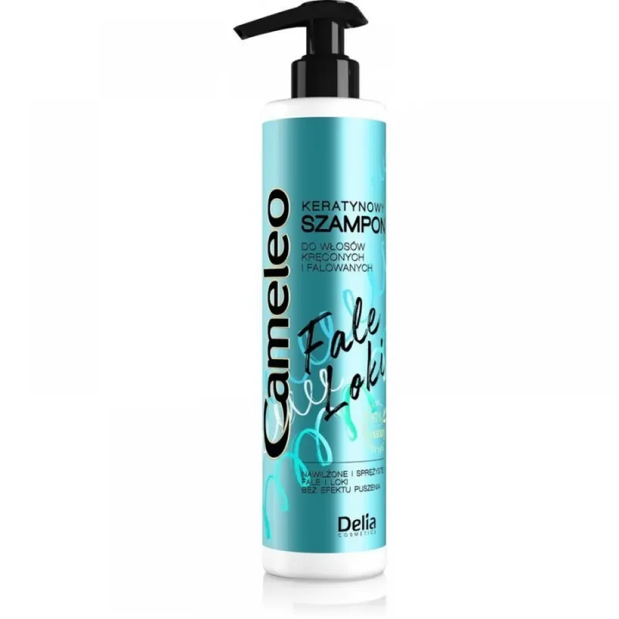Delia Cameleo Waves & Curls Keratin Shampoo 250 мл