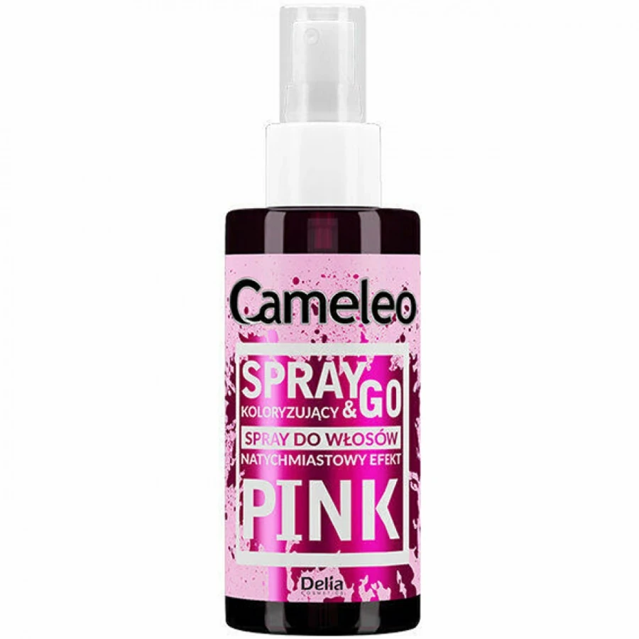 Відтінковий спрей для волосся Delia Cameleo Spray & Go Pink рожевий 150 мл