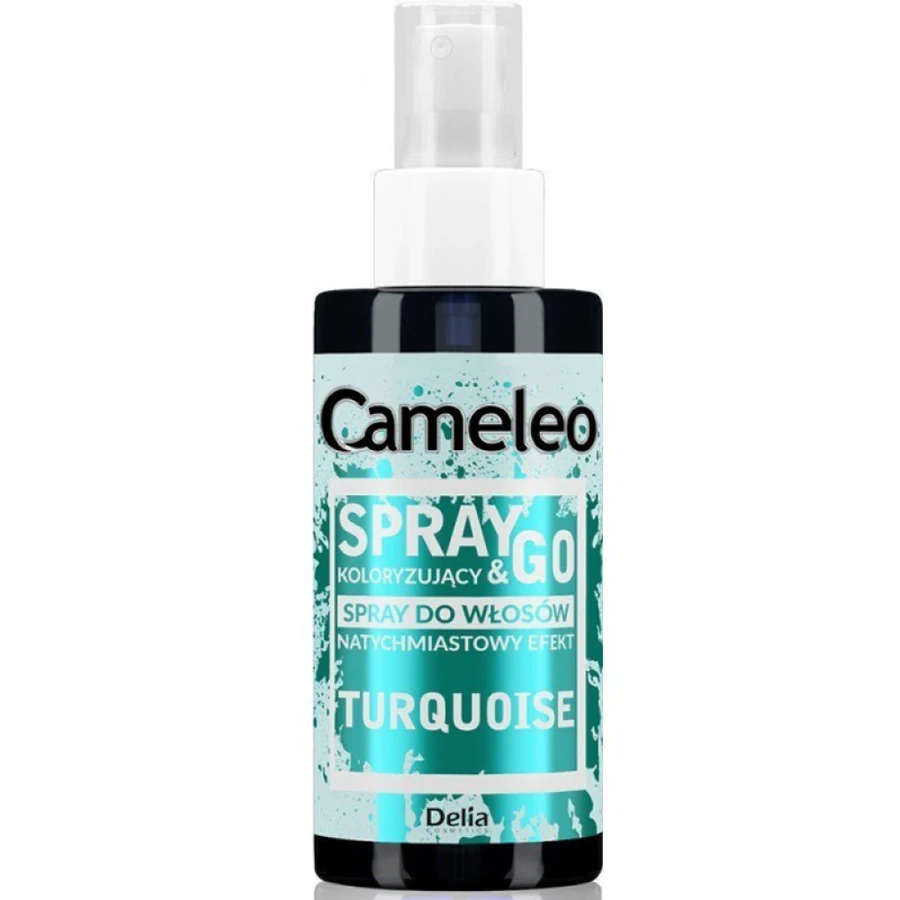Відтінковий спрей для волосся Delia Cameleo Spray & Go Turquoise бірюзовий 150 мл