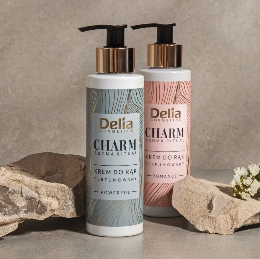 Крем для рук Delia Charm Hand Care Cream Powerful аромат: цитрусовий, квітковий, ваніль, мускусний 200 мл
