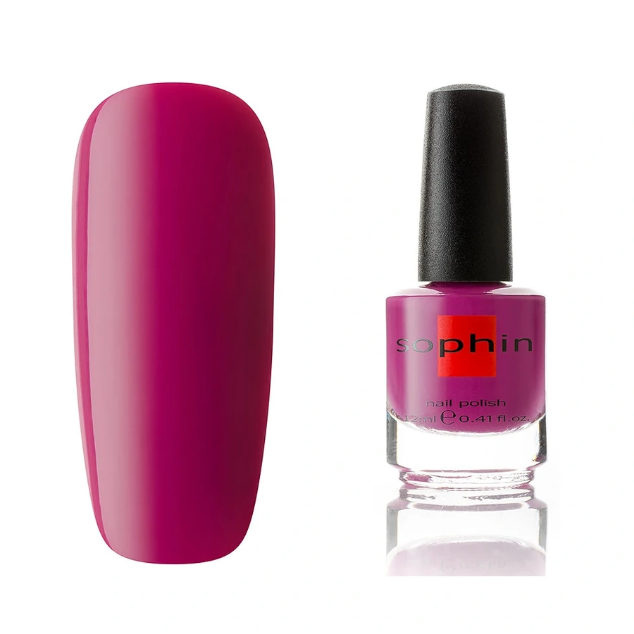 Лак Sophin Nail Lacquer №051 бузково-червоний, емаль 12 мл