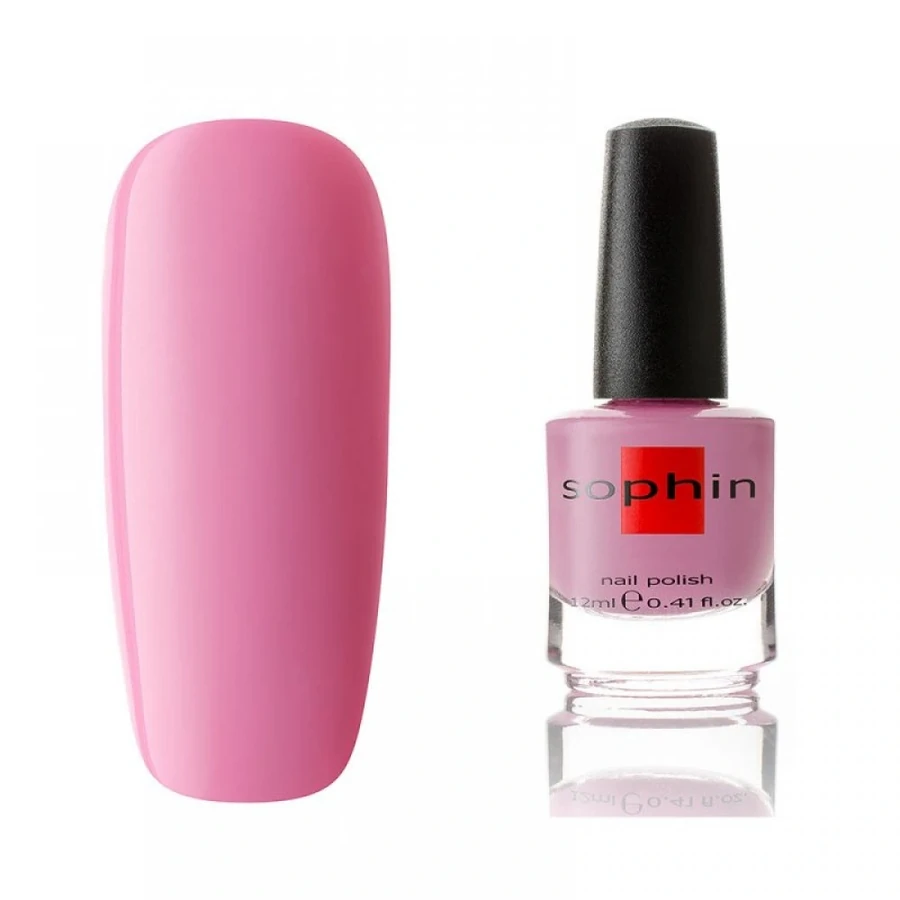 Лак Sophin Nail Lacquer №091 рожевий, емаль 12 мл