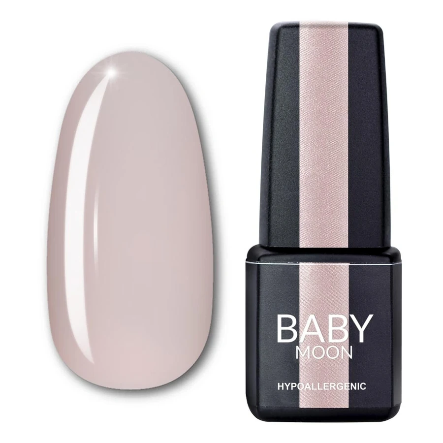 Гель-лак BABY MOON Dolce Rose Gel Polish №002 ніжний персик крайола, емаль 6 мл