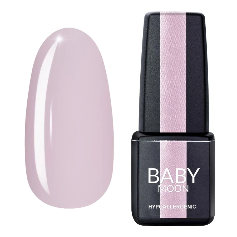 Гель-лак BABY MOON Dolce Rose Gel Polish №004 молочно-зефірний, емаль 6 мл