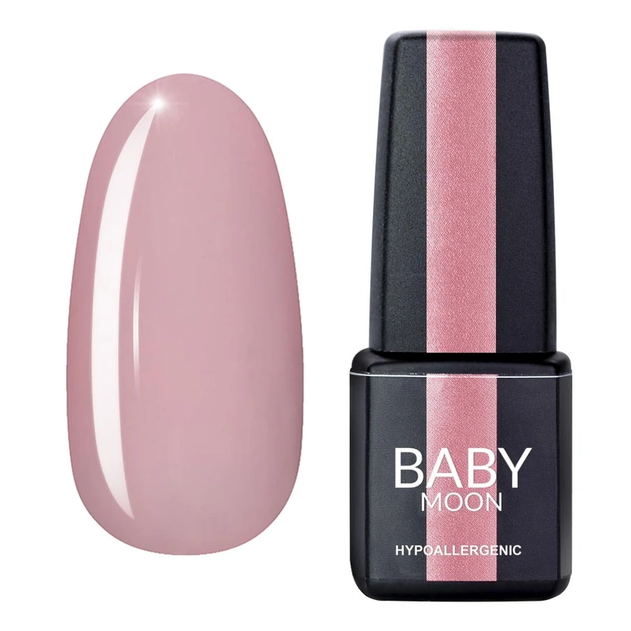 Гель-лак BABY MOON Dolce Rose Gel Polish №010 пилова троянда, емаль 6 мл