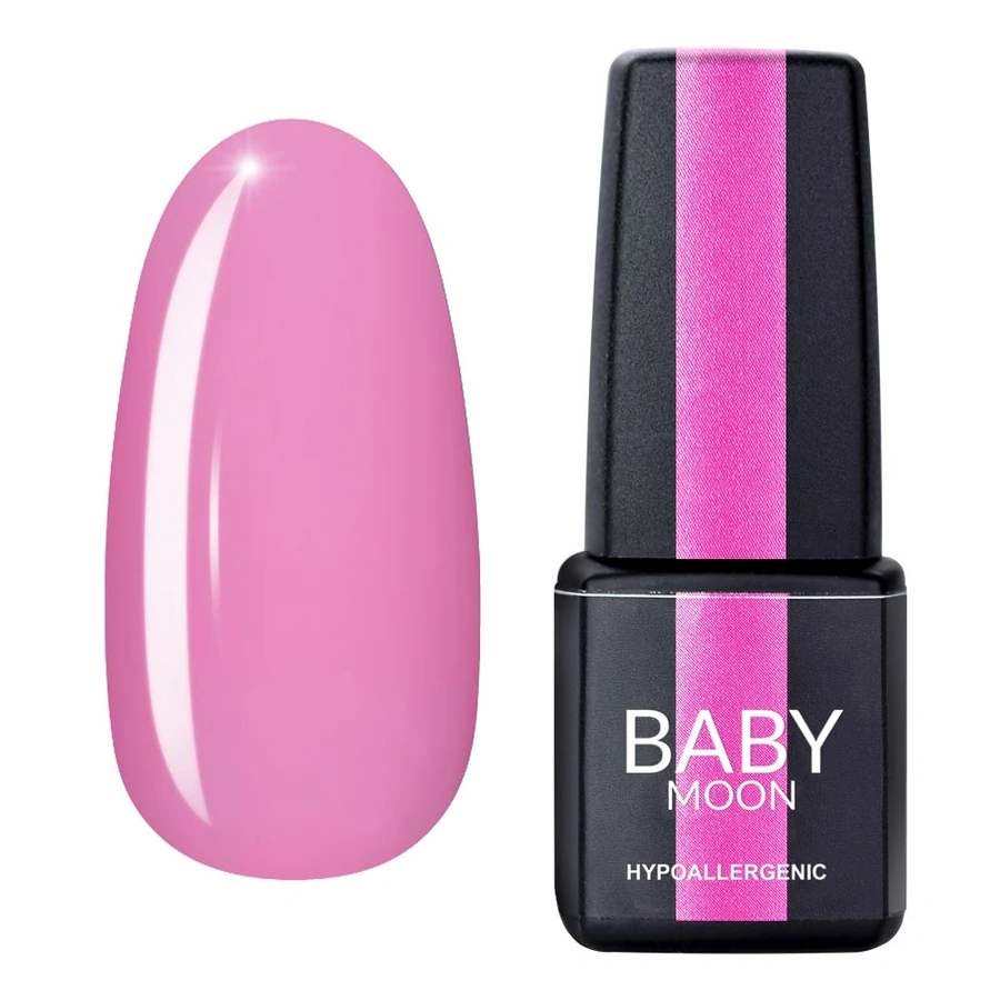 Гель-лак BABY MOON Dolce Rose Gel Polish №012 світло-рожевий холодний, емаль 6 мл