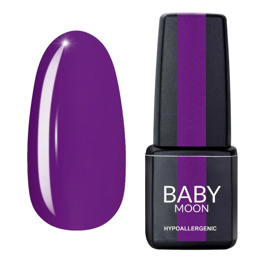 Гель-лак BABY MOON Lilac Train Gel Polish №003 аметистовий, емаль 6 мл
