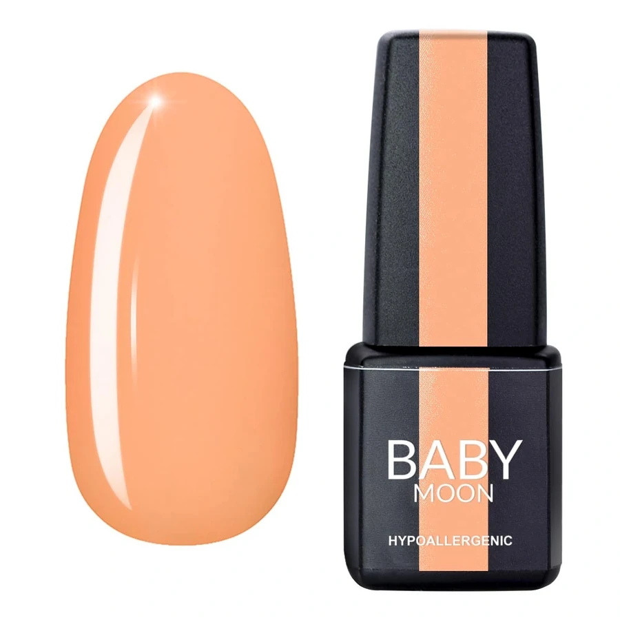 Гель-лак BABY MOON Sunny Solo Gel Polish №006 абрикосовий, емаль 6 мл
