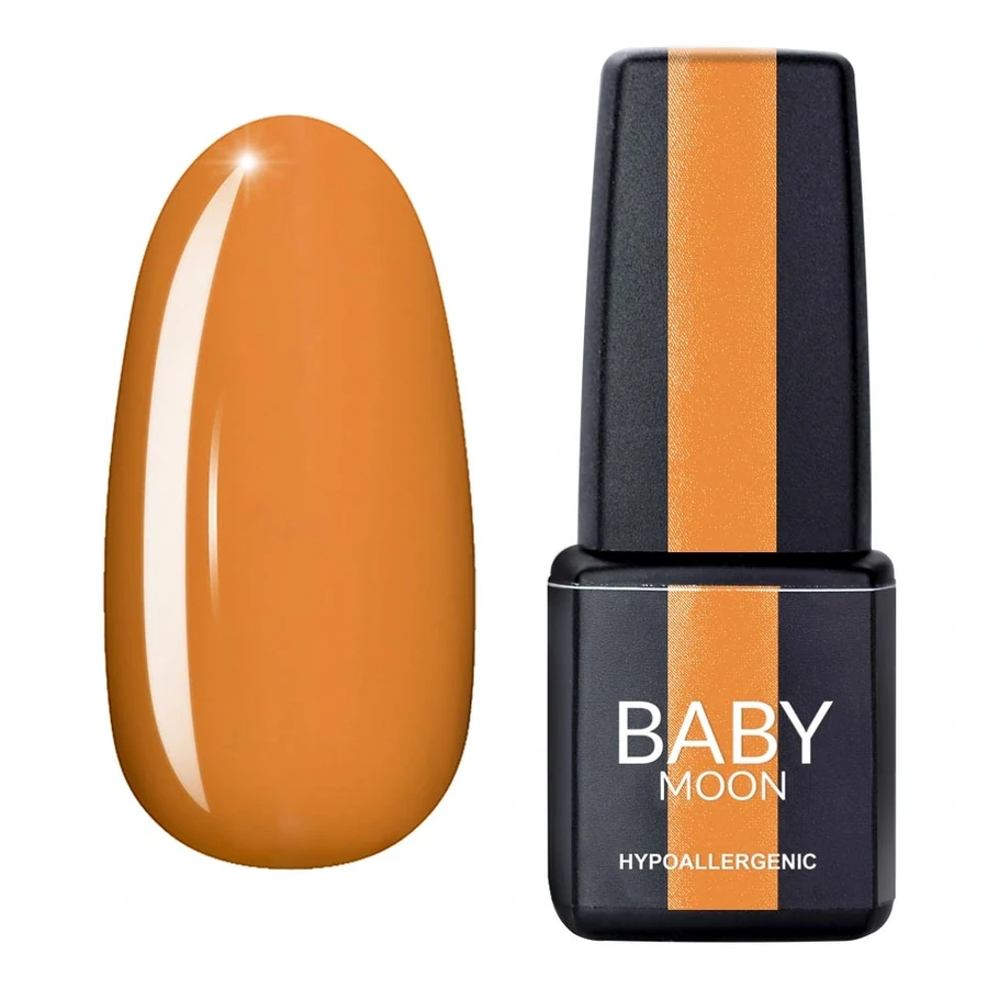 Гель-лак BABY MOON Sunny Solo Gel Polish №007 абрикосовий темний, емаль 6 мл