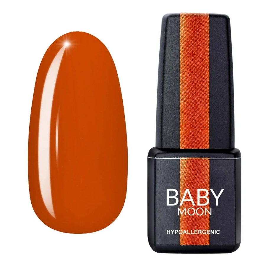 Гель-лак BABY MOON Sunny Solo Gel Polish №009 тиціановий, емаль 6 мл