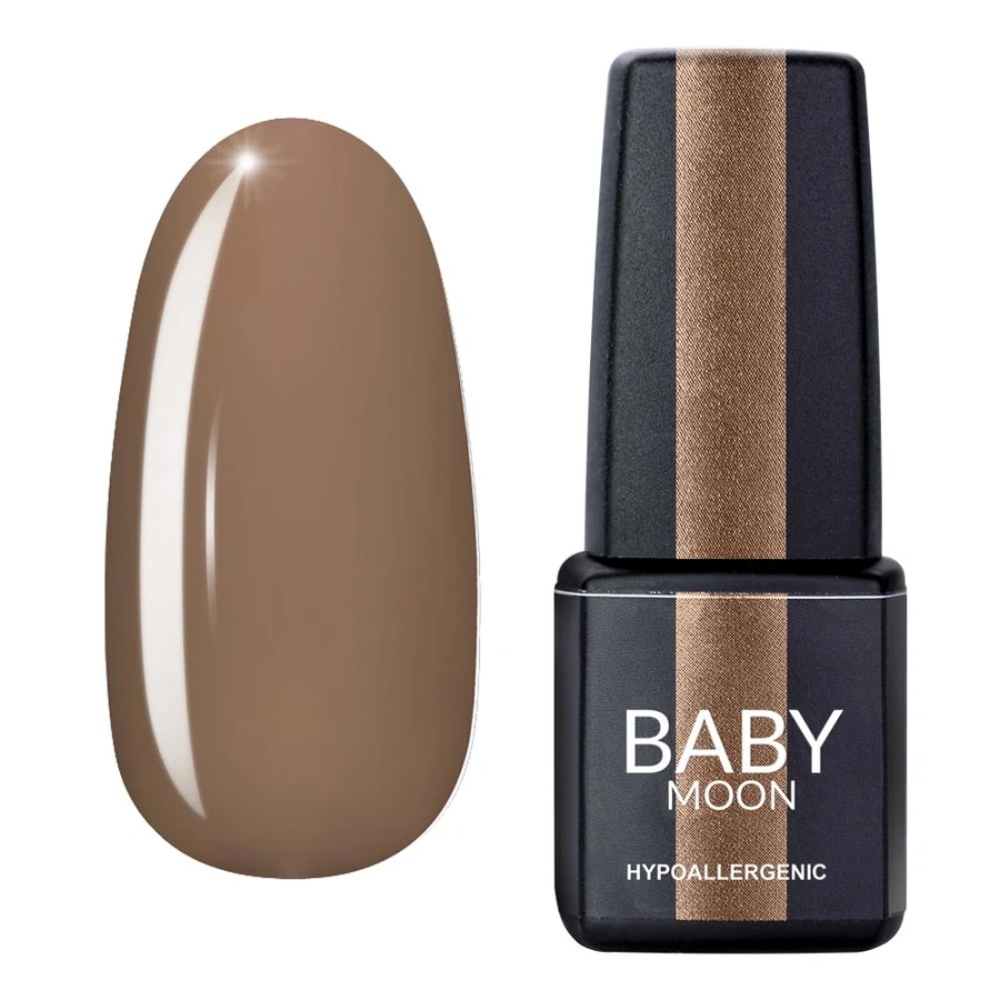 Гель-лак BABY MOON Sunny Solo Gel Polish №010 лісовий горіх, емаль 6 мл