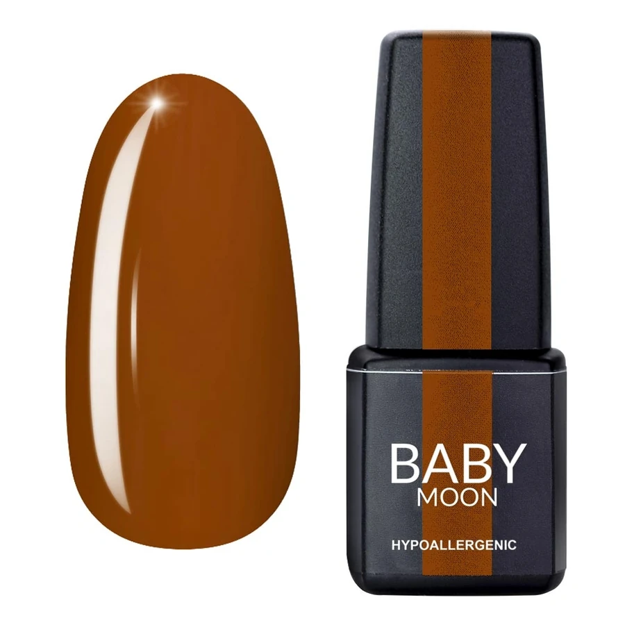 Гель-лак BABY MOON Sunny Solo Gel Polish №013 молочний шоколад, емаль 6 мл