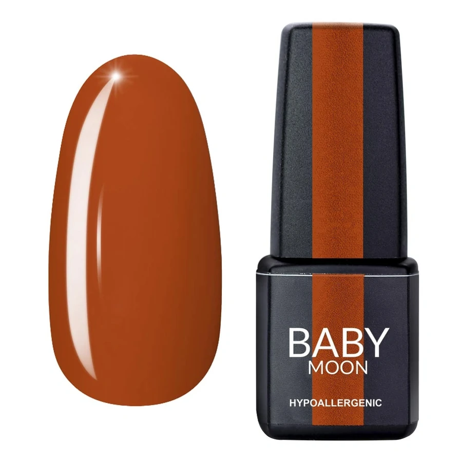 Гель-лак BABY MOON Sunny Solo Gel Polish №014 теракотовий, емаль 6 мл