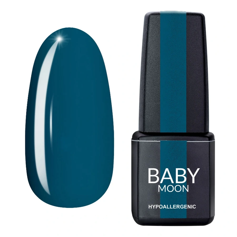 Гель-лак BABY MOON Cold Ocean Gel Polish №006 сіро-зелений, емаль 6 мл
