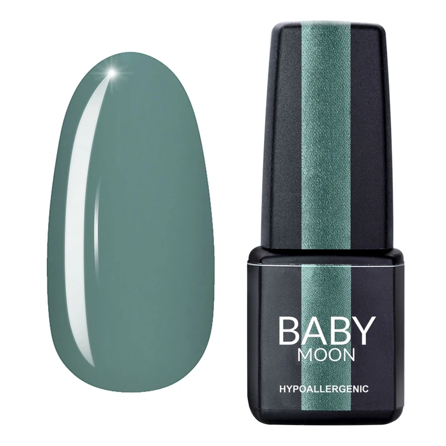 Гель-лак BABY MOON Cold Ocean Gel Polish №015 сірий димчастий, емаль 6 мл