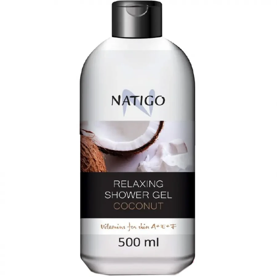 Гель для душу розслаблюючий Кокос Natigo Relaxing Shower Gel Coconut 500 мл