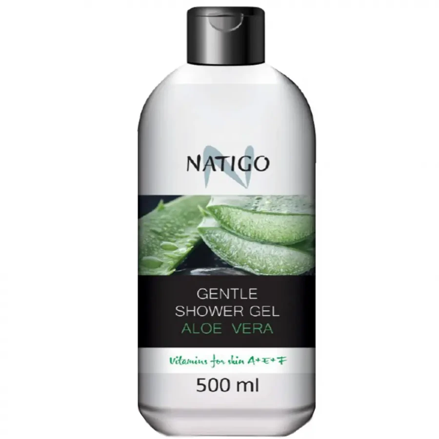 Гель для душу ніжний Алое віра Natigo Gentle Shower Gel Aloe Vera 500 мл