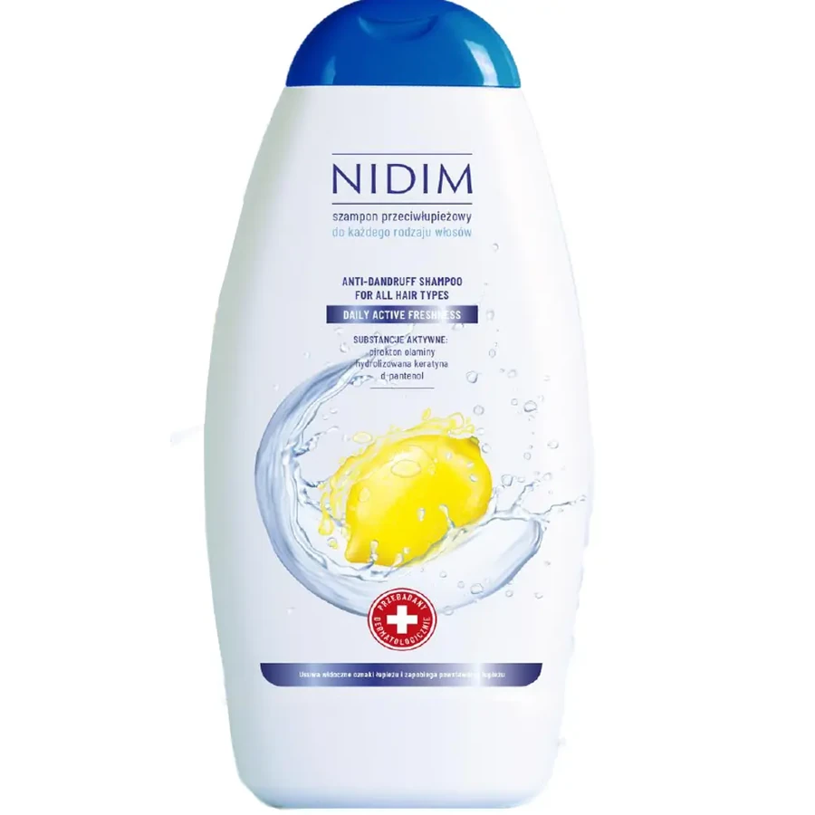 Шампунь проти лупи для всіх типів волосся Лимон Natigo Nidim Anti-Dandruff Shampoo for All Hair Types Lemon 750 мл