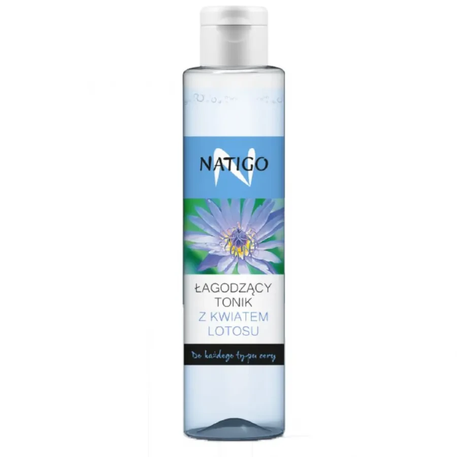 Тонік для обличчя з квіткою лотоса Natigo Soothing Face Toner with Lotus Flower 250 мл