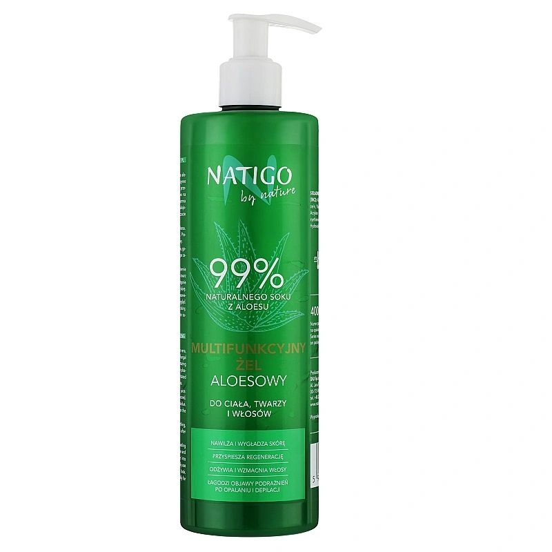 Гель для тіла багатофункціональний Natigo By Nature By Nature Body Gel Aloe Vera червоне 400 мл