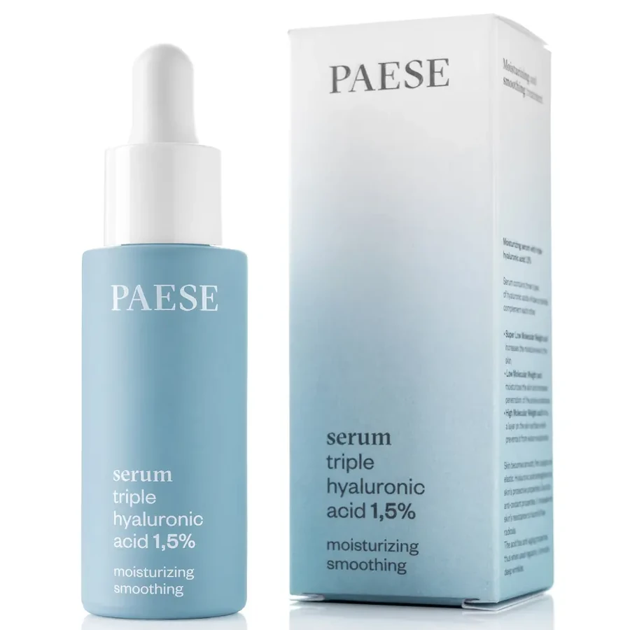 Гіалуронова сироватка для обличчя Paese Serum Triple Hyaluronic Acid 1,5% 30 мл