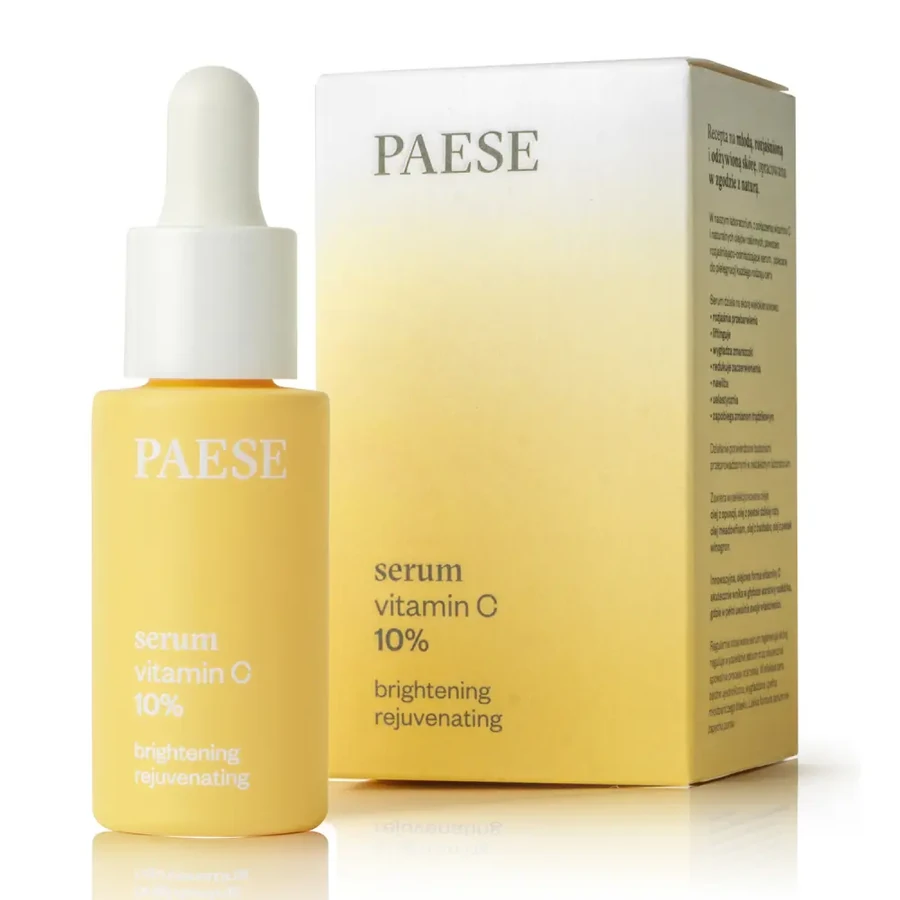 Сироватка для обличчя з вітаміном C Paese Serum With Vitamin C 10% 15 мл