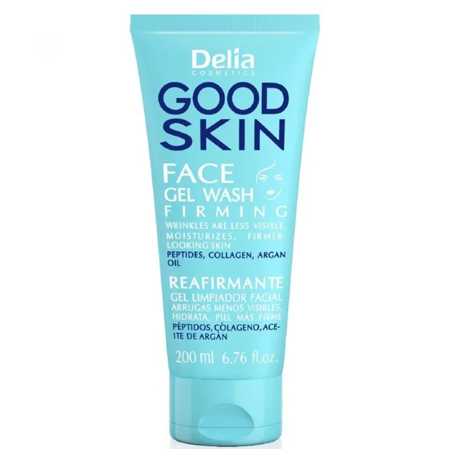 Гель для вмивання зміцнюючий Delia Good Skin Face Gel Wash Firming 200 мл
