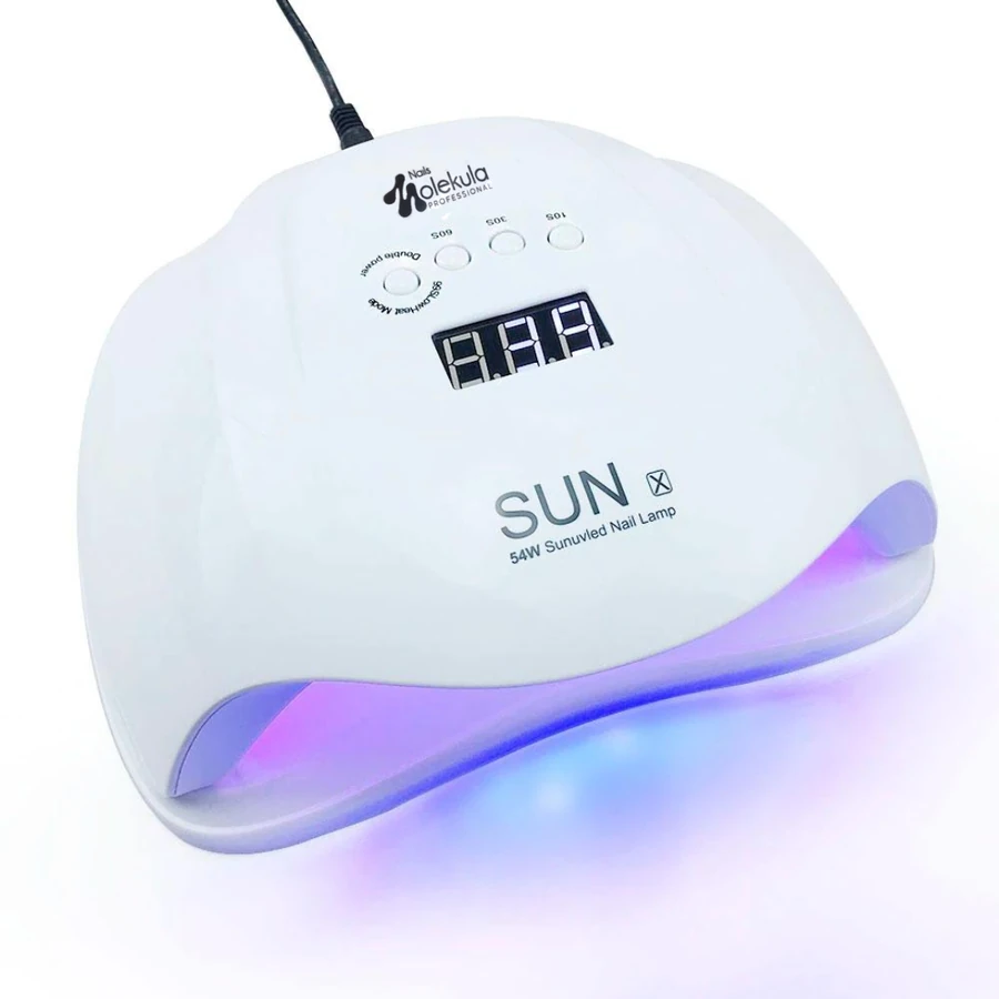 LED/UV лампа 2в1 Molekula UV/LED Lamp Sun X 54W