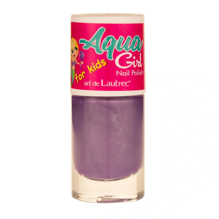 Дитячий лак для нігтів на водній основі art de Lautrec Aqua Girl Nail Polish for Kids №03 чорничний 8 мл