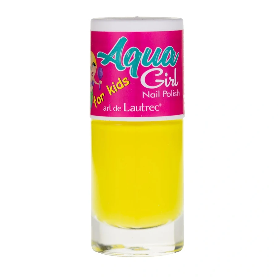 Дитячий лак для нігтів на водній основі art de Lautrec Aqua Girl Nail Polish for Kids №05 жовтий 8 мл