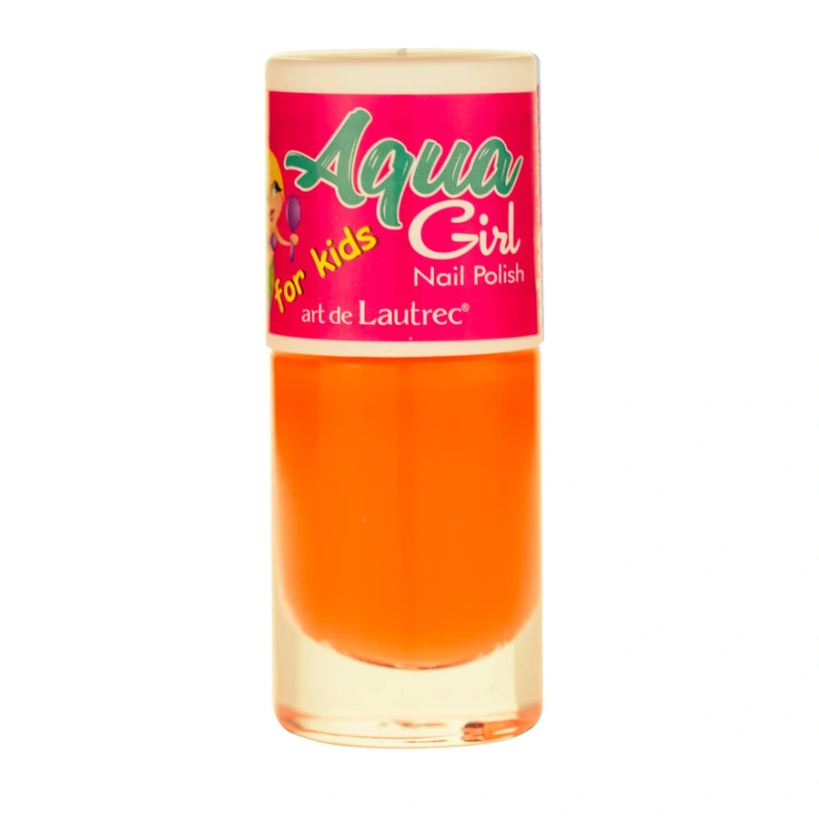 Дитячий лак для водних нігтів art de Lautrec Aqua Girl Nail Polish for Kids №06 помаранчевий 8 мл