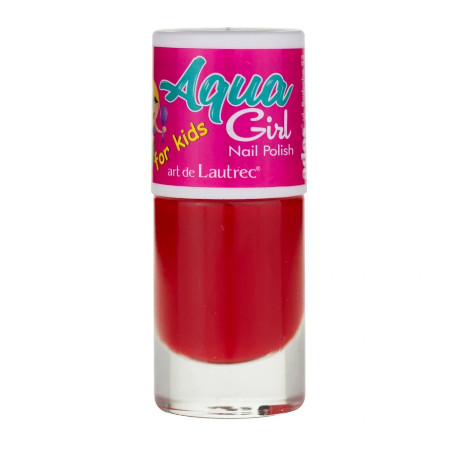 Дитячий лак для нігтів на водній основі art de Lautrec Aqua Girl Nail Polish for Kids №10 червоний 8 мл