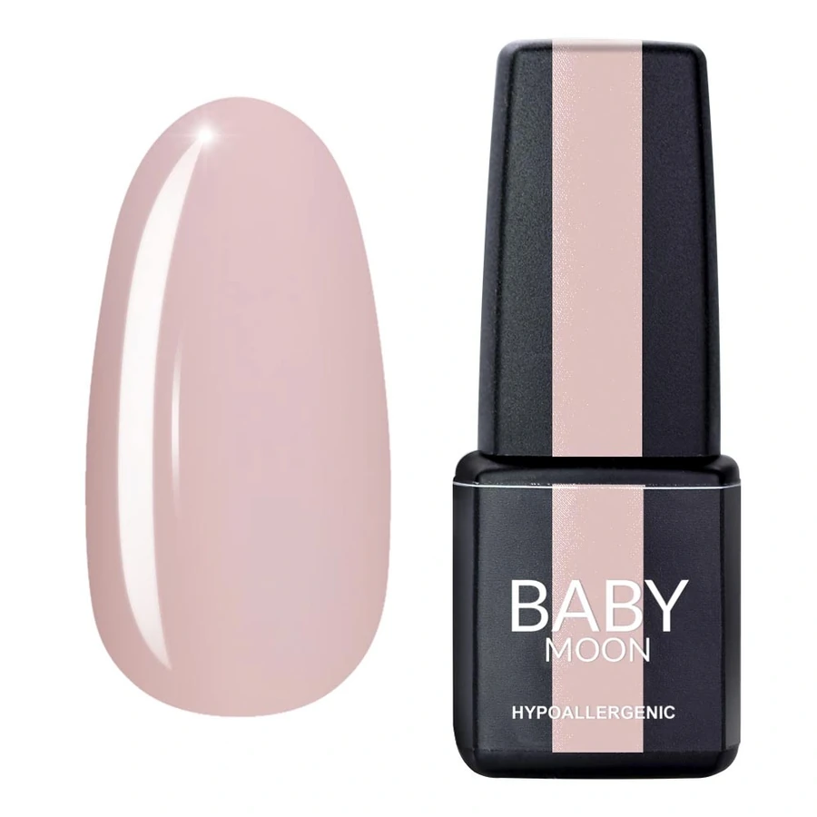 Гель-лак BABY MOON Sensual Nude Gel Polish №002 ніжний персик, емаль 6 мл