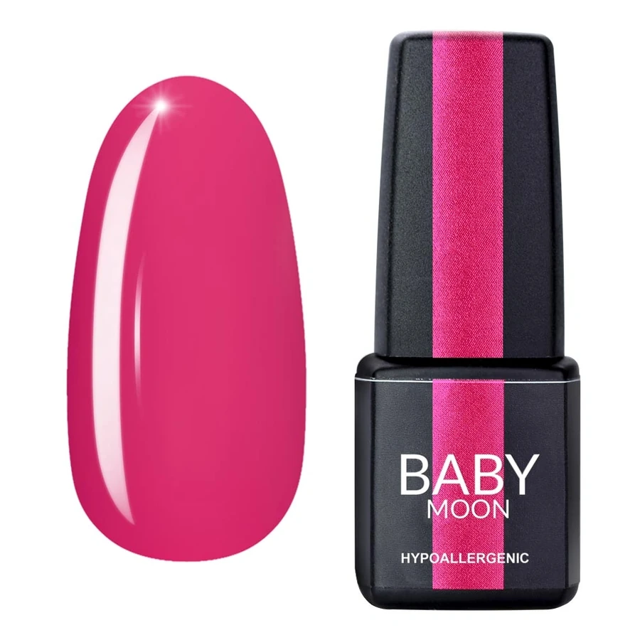 Гель-лак BABY MOON Sensual Nude Gel Polish №003 вінтажний рожевий насичений, емаль 6 мл