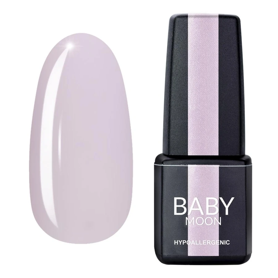 Гель-лак BABY MOON Sensual Nude Gel Polish №008 світло-бузковий, емаль 6 мл