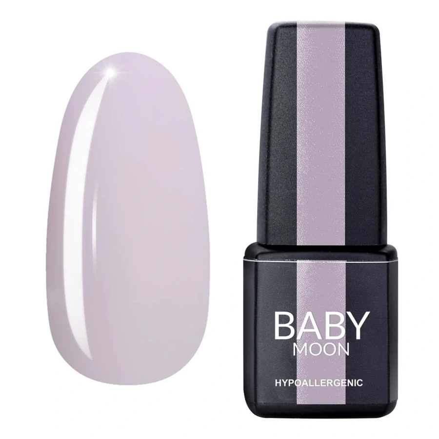 Гель-лак BABY MOON Sensual Nude Gel Polish №010 молочно-рожевий, емаль 6 мл