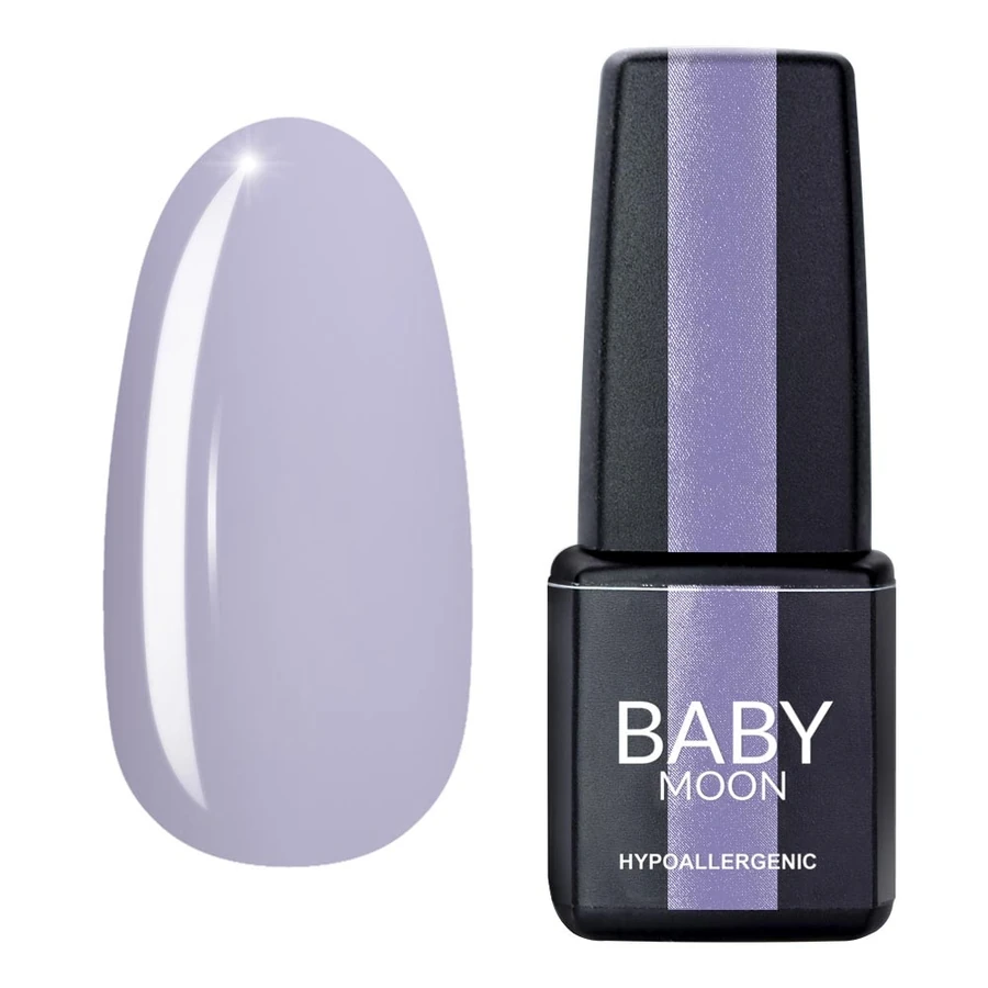 Гель-лак BABY MOON Sensual Nude Gel Polish №011 лавандовий світлий, емаль 6 мл