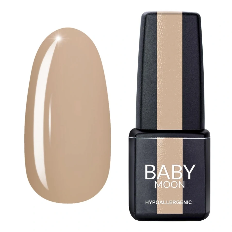 Гель-лак BABY MOON Sensual Nude Gel Polish №017 світло-бежевий, емаль 6 мл